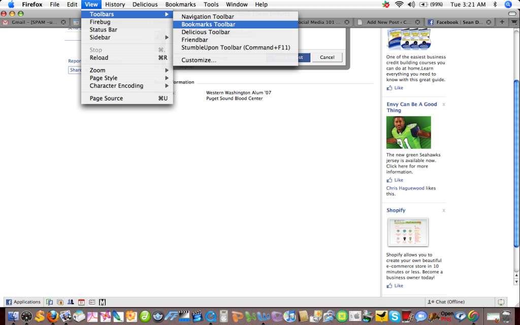 4a_Have_To_Hide_Features So I hide the Navigation and the Bookmarks Bar (Sometimes the Dock at the bottom too)